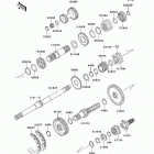 Mule 3010 4X4 (KAF620-E7F) Трансмиссия