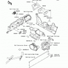 Teryx 750 4X4 (KRF750-A8F) Наклейки предупреждения