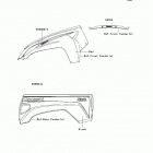 Teryx 750 4X4 LE (KRF750-C8F) Decals(red)