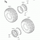 Mule 3010 4X4 (KAF620-E7F) Колеса,покрышки