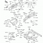 Mule 3010 Diesel 4X4 (KAF950-D8F) Рама ,крепежные детали