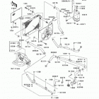 Mule 3010 4X4 (KAF620-E7F) Радиатор