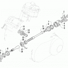 Prowler 650 XT Вторичный привод в сборе