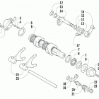 Prowler 650 XT Вилки переключения передач