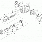 Prowler XTZ Задний привод редуктор