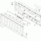Prowler XTX Tailgate assembly (steel blue  /  m4 camo)