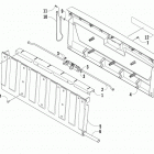 Prowler 650 XT Tailgate assembly