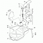 Prowler 650 XT Топливный бак