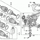MUV700 Передний  привод и кулак поворотный