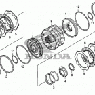 MUV700 Сцепление (2-3)