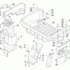 Prowler Rear body panel and cargo box assembly