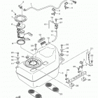 VIKING YXM700PSEB Топливный бак