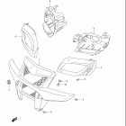 LT-A700X KINGQUAD 4x4 Передняя решетка