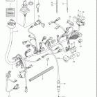 LT A700X KINGQUAD 4x4 Wiring harness (model k6 / k7 f.no.5saap41a 67110001~)