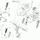 Commander 800 STD, DPS, XT Задняя подвеска