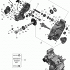 Maverick MAX 1000, STD, XRS, XRS-DPS 05- gear box 1