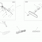 Commander 800 STD, DPS, XT 09- mirrors and tools