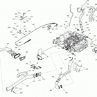 Maverick MAX 1000, STD, XRS, XRS-DPS Двигатель и крепление