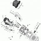Commander MAX 1000_DPS, XT 01- cylinder head, front _03r1430a