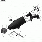 Maverick MAX 1000, STD, XRS, XRS-DPS Коллектор воздухозаборника и корпус дросселя