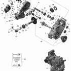 Commander 1000 STD, DPS, XT, XT-P 05- gear box 1