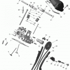 Commander 1000 STD, DPS, XT, XT-P Головка цилиндров задняя часть