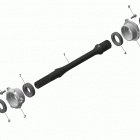 Commander 800 STD, DPS, XT Приводной вал