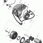 Maverick MAX 1000, STD, XRS, XRS-DPS Магнето и электрическийй стартер