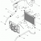 Commander STD, DPS, XT, 800R EFI Система охлаждения