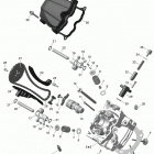 Commander STD, DPS, XT, 800R EFI Головка цилиндров