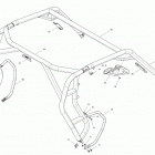 Commander LTD 1000 09- frame safety cage