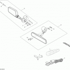 Commander LTD 1000 09- mirrors and tools