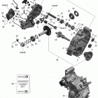 Commander STD, DPS, XT, 800R EFI 05- gear box 1