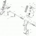 Commander LTD 1000 Задняя подвеска