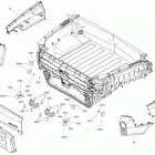 Commander (Electric 9Kw) STD, XT, LSV Задний ящик для поклажи