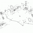 Commander STD, XT, X, 1000 EFI Тормоза