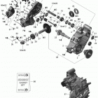 Commander STD, XT, X, 1000 EFI 05- gear box 1_(type 684788) (type 684789)