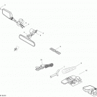 Commander STD, XT, X, 1000 EFI 09- mirrors and tools