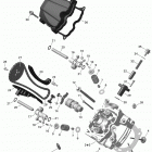 Commander STD, XT, 800R EFI Головка цилиндров