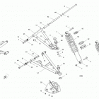 Commander STD, XT, X, 1000 EFI 07- front suspension std, xt