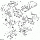 Commander STD, XT, X, 1000 EFI Сидение