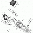 Commander STD, XT, X, 1000 EFI Головка цилиндров