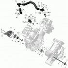 Commander 1000 Система охлаждения двигателя