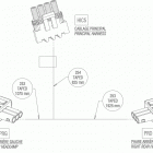 Commander 800 10- electrical harness, rear section
