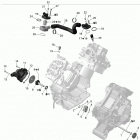 Commander 800 Система охлаждения двигателя