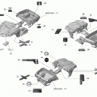 Commander 1000 Наклейки