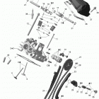 Commander 1000 Головка цилиндров задняя часть