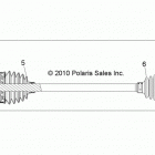 R13WH76AG/AR/EAH/EAI RANGER 800 CREW Задний привод