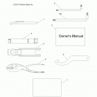 R17RT_99 RGR 1000 XP ALL OPTIONS References, tool kit and owners manuals