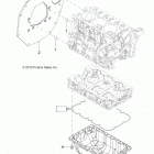 R14TH90DG RANGER 900 DIESEL Engine, mounting flange and oil sump